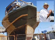  يافا: الريّس سعدو زينب ينجح بالحصول على أمر احترازي بمنع اخلاء مركبه من الميناء